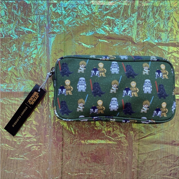 🆕 Stoney Clover Lane x Disney Star Wars Choose Your Path Nylon Small Pouch
